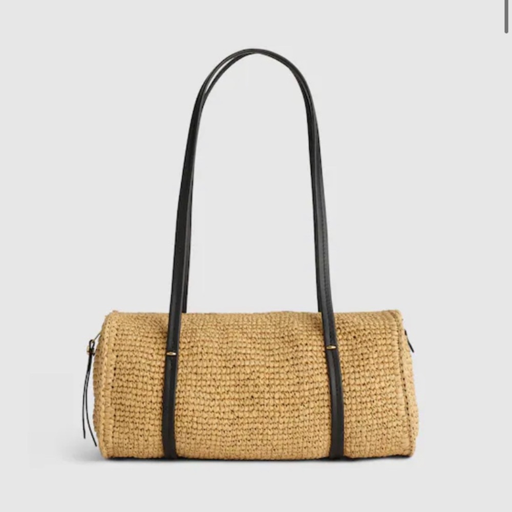 Madewell The Brioche Shoulder Bag Raffia purse  new summer 2026